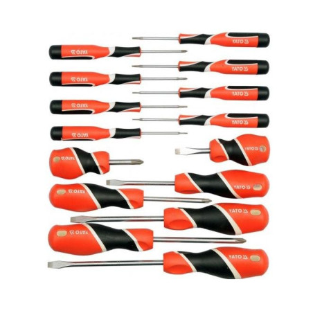 Wkrętaki YATO HRC58 15szt.